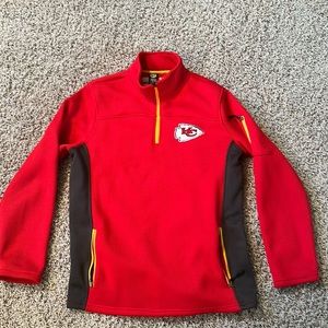 KC Chiefs fleece lined pullover